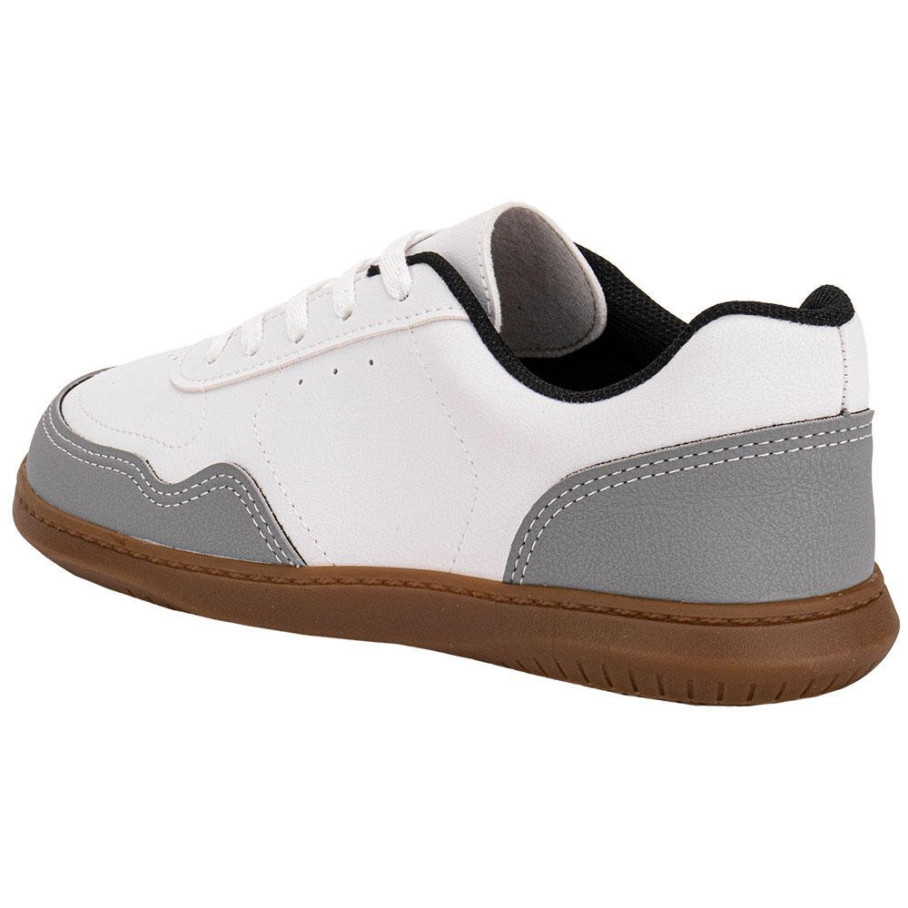TÊNIS INFANTIL MOLEKINHO 2877102 Branco/Cinza 3