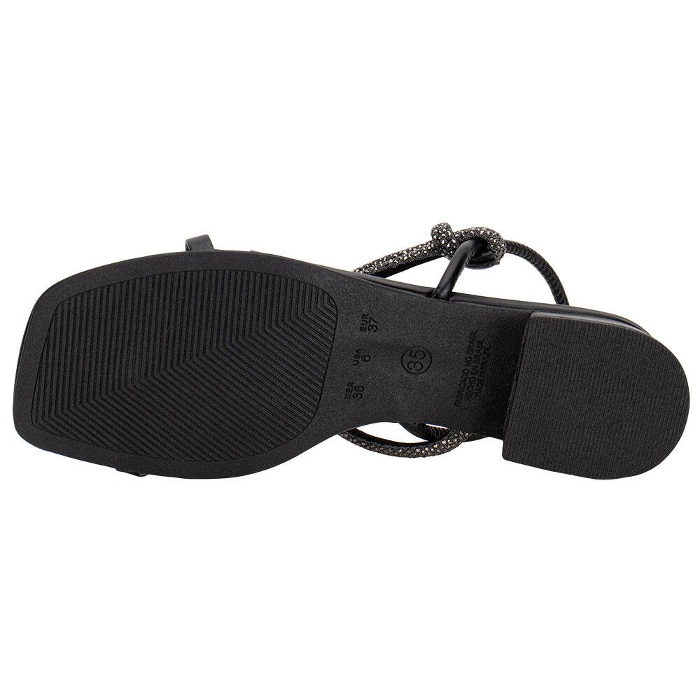 SANDÁLIA FEMININA SALTO GROSSO VIA SCARPA 177018828 Preto 4
