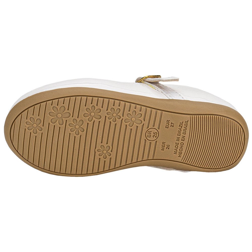 SAPATILHA INFANTIL NAYARINHA 988 Branco 4