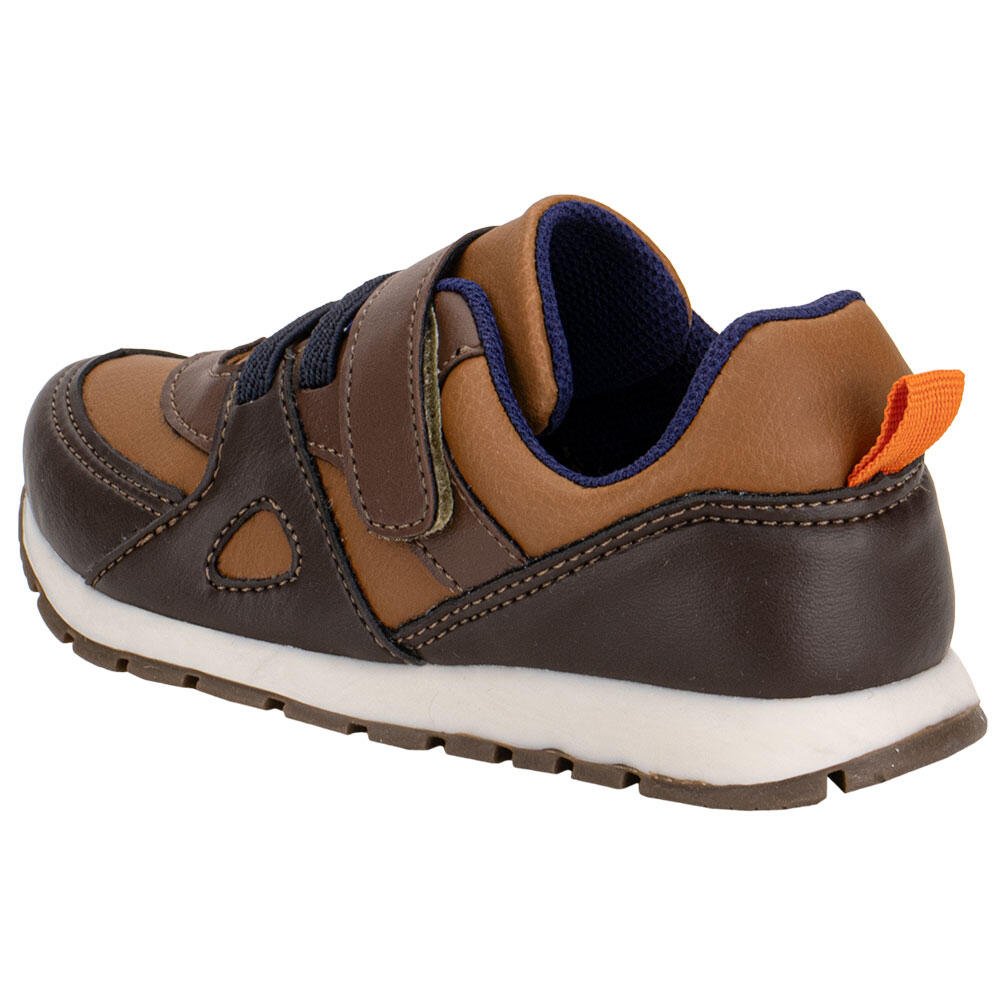 TÊNIS INFANTIL SPACE FINOBEL SPA8415 Marrom 3