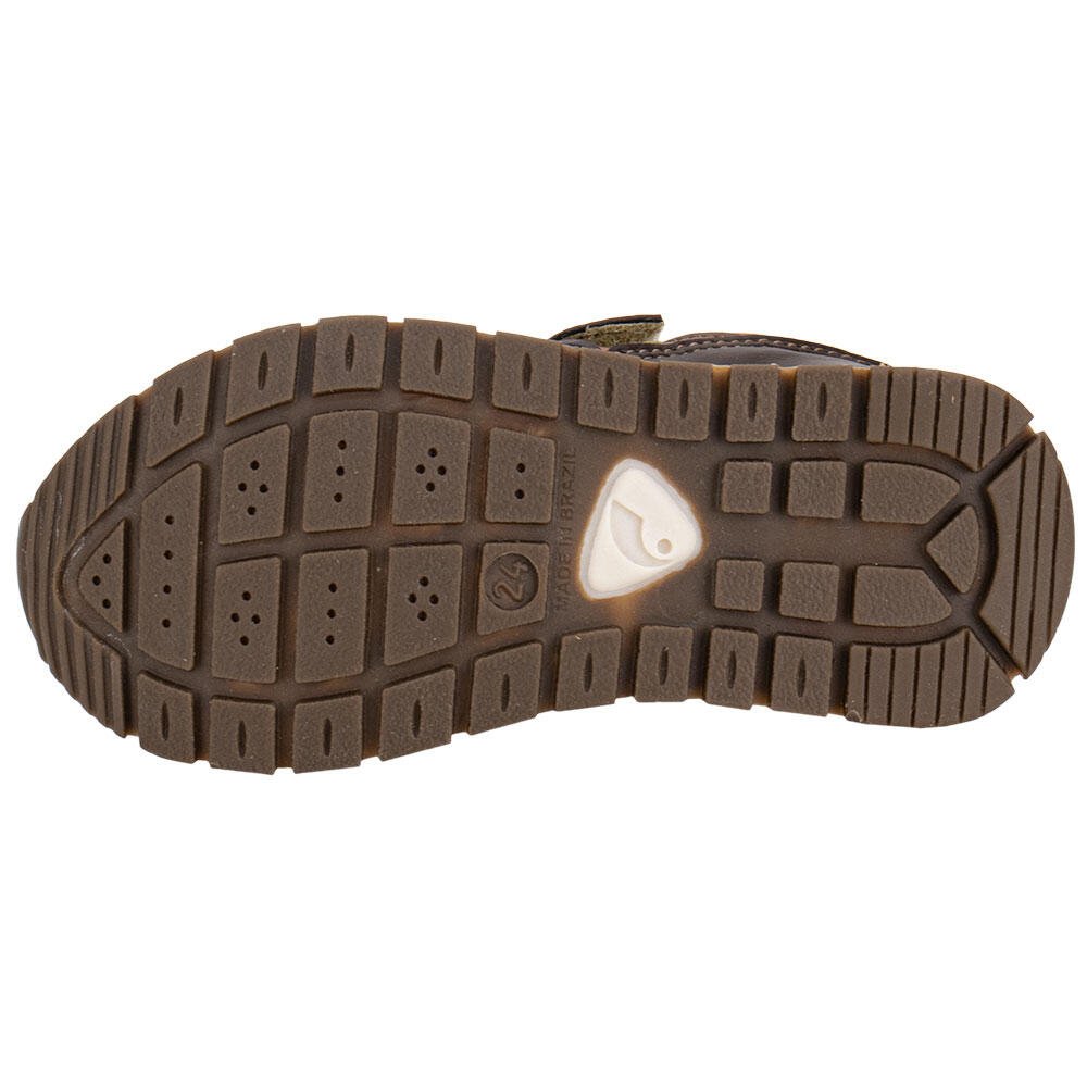 TÊNIS INFANTIL SPACE FINOBEL SPA8415 Marrom 4