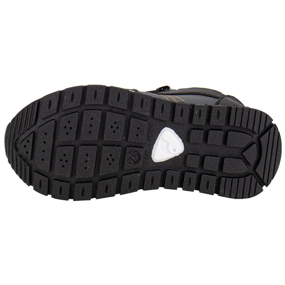TÊNIS INFANTIL SPACE FINOBEL SPA7715 Preto/Cinza 4