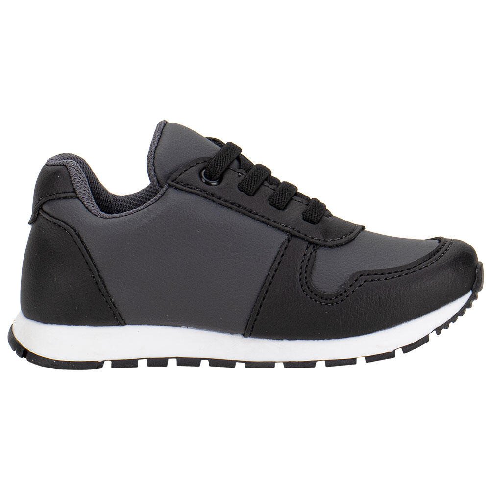 TÊNIS INFANTIL SPACE FINOBEL SPA7715 Preto/Cinza 5