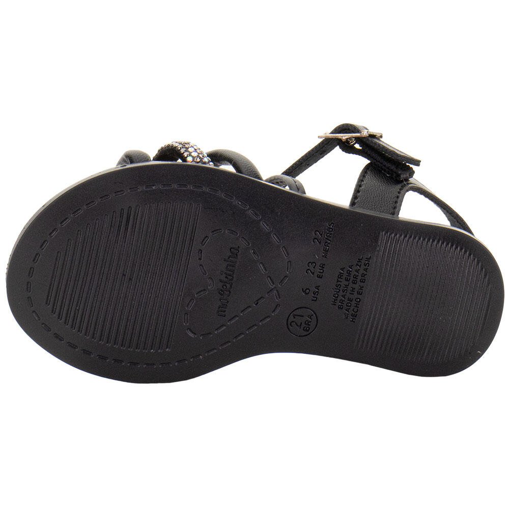 SANDÁLIA INFANTIL BABY MOLEKINHA 2714229 Preto 4