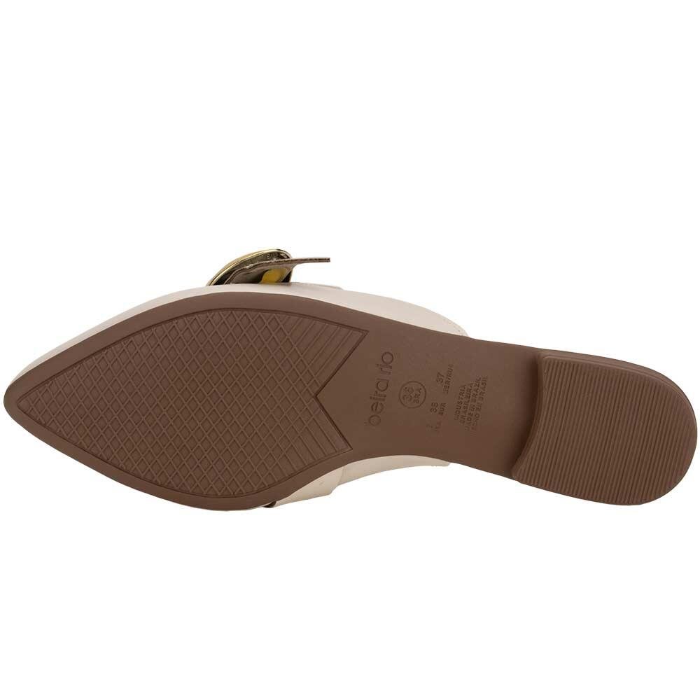 SAPATO FEMININO MULE BEIRA RIO 41311021 Branco 4