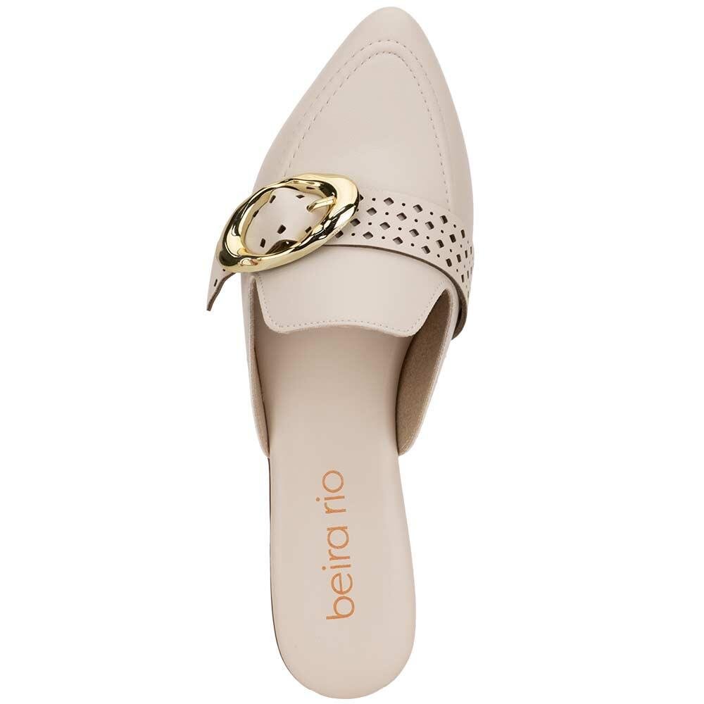 SAPATO FEMININO MULE BEIRA RIO 41311021 Branco 5
