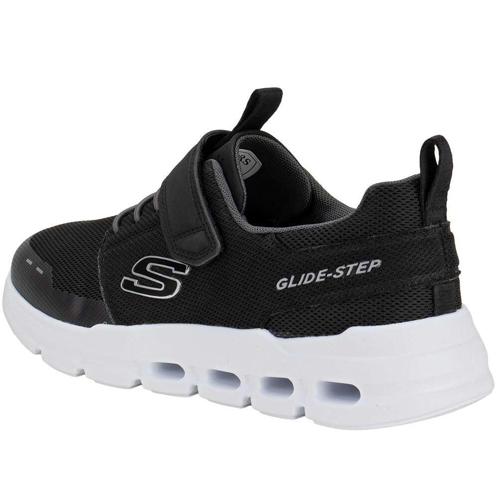 TÊNIS INFANTIL GLIDE-STEP-FLOW SKECHERS 404172L Preto 3