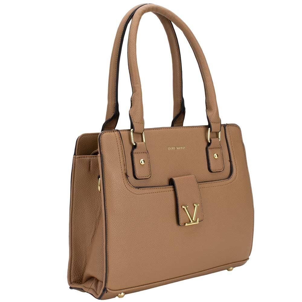 BOLSA FEMININA H.E B8033 Caqui 3