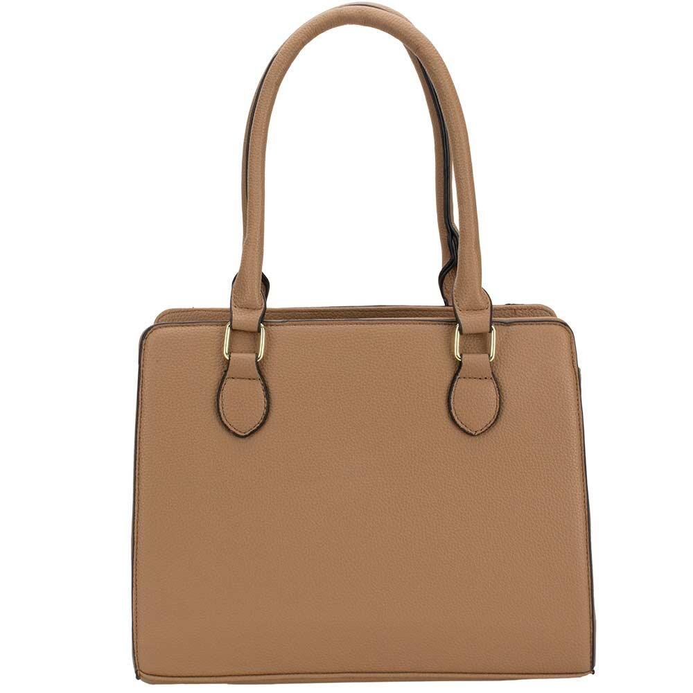 BOLSA FEMININA H.E B8033 Caqui 4