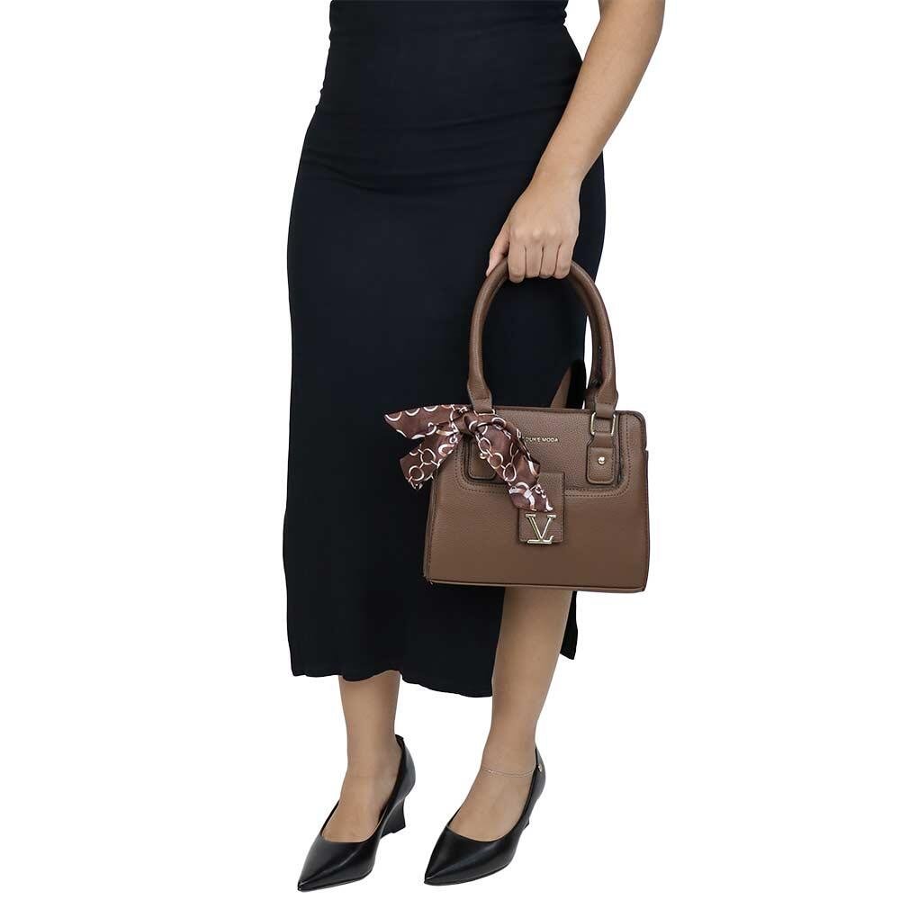 BOLSA FEMININA H.E B8033 Caqui 2