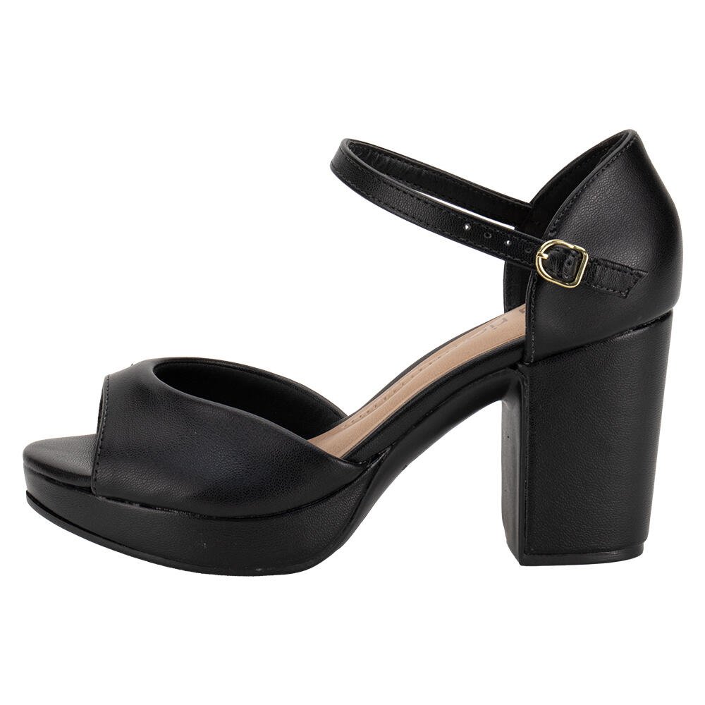 SANDÁLIA FEMININA SALTO GROSSO BEIRA RIO 8371223 Preto 3
