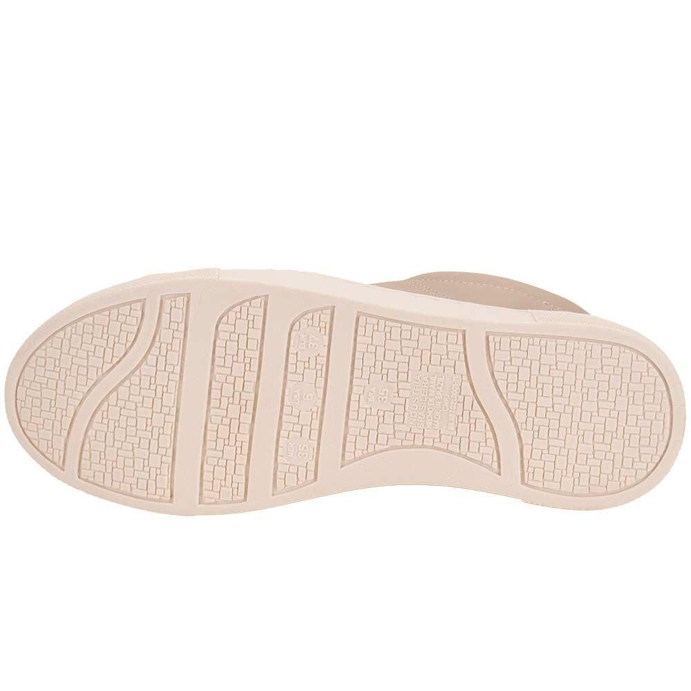 TÊNIS FEMININO CAUSAL VIA MARTE 138021 Bege 4