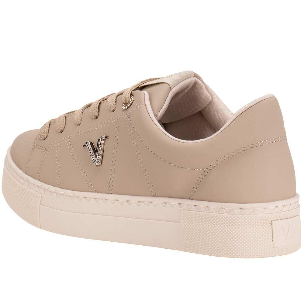 TÊNIS FEMININO CAUSAL VIA MARTE 138021 Bege 3