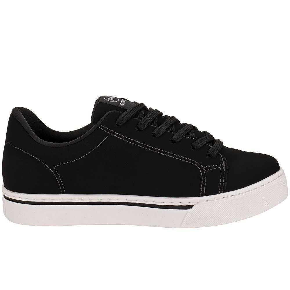 TÊNIS FEMININO CASUAL VIA MARTE 016008 Preto/Branco 5