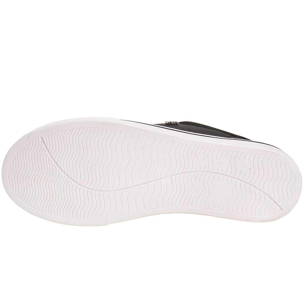 TÊNIS FEMININO CASUAL VIA MARTE 016008 Preto 4