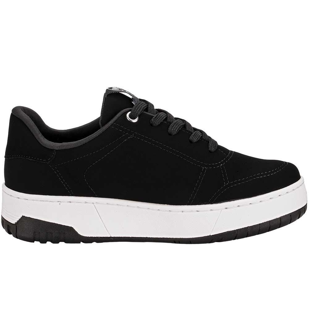 TÊNIS FEMININO CASUAL VIA MARTE 042008 Preto 5