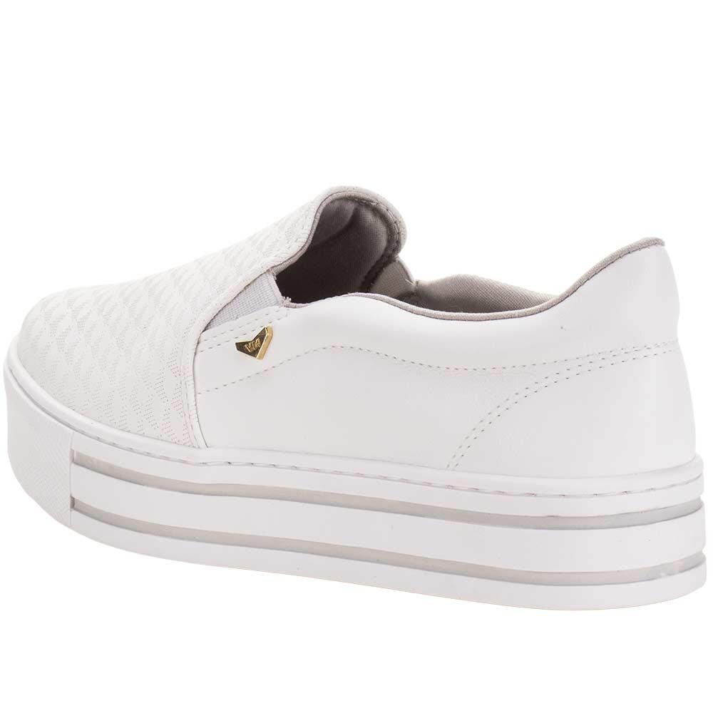 TÊNIS FEMININO SLIP ON VIA MARTE 010035 Branco 3