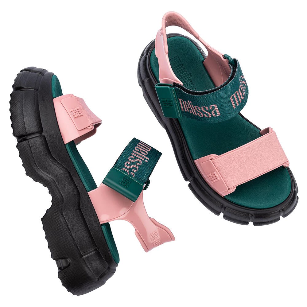 MELISSA PULSE 36854 Preto/Rosa 3