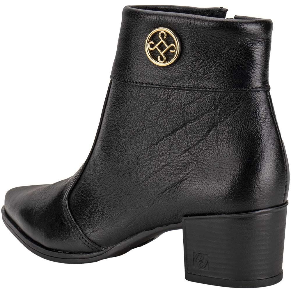 BOTA FEMININA CANO BAIXO PEGADA 280512 Preto 3