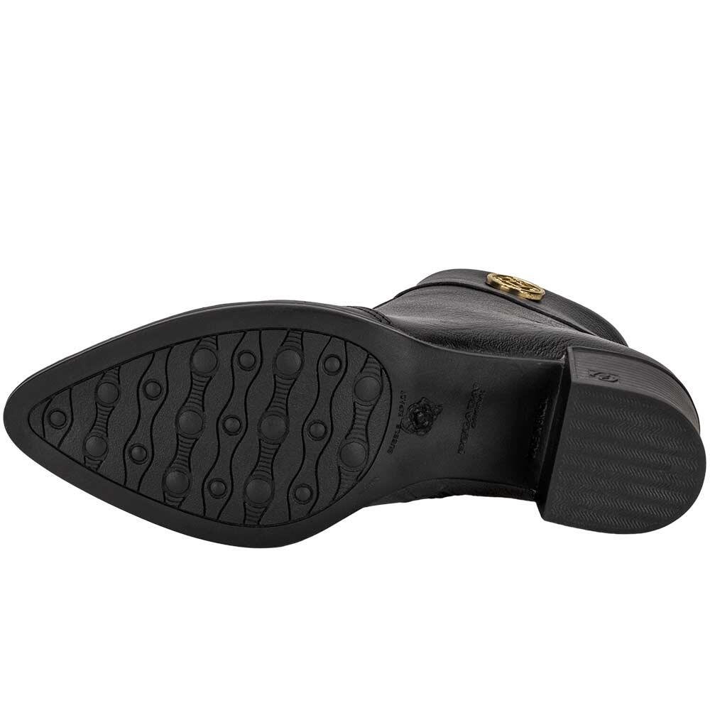 BOTA FEMININA CANO BAIXO PEGADA 280512 Preto 4