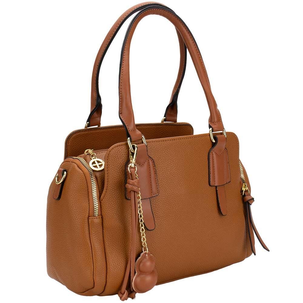 BOLSA FEMININA H.E JN006 Caramelo 3