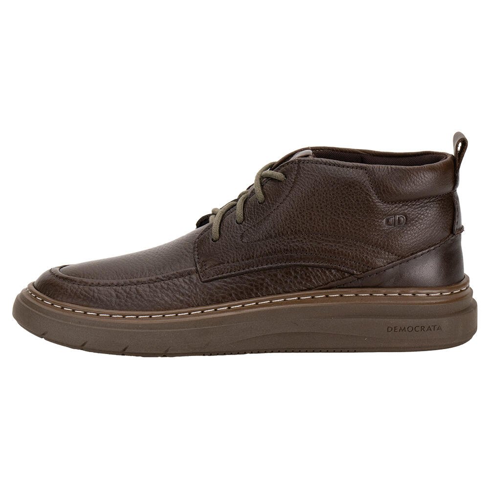 BOTA MASCULINA GRID DEMOCRATA 240001 Marrom 2