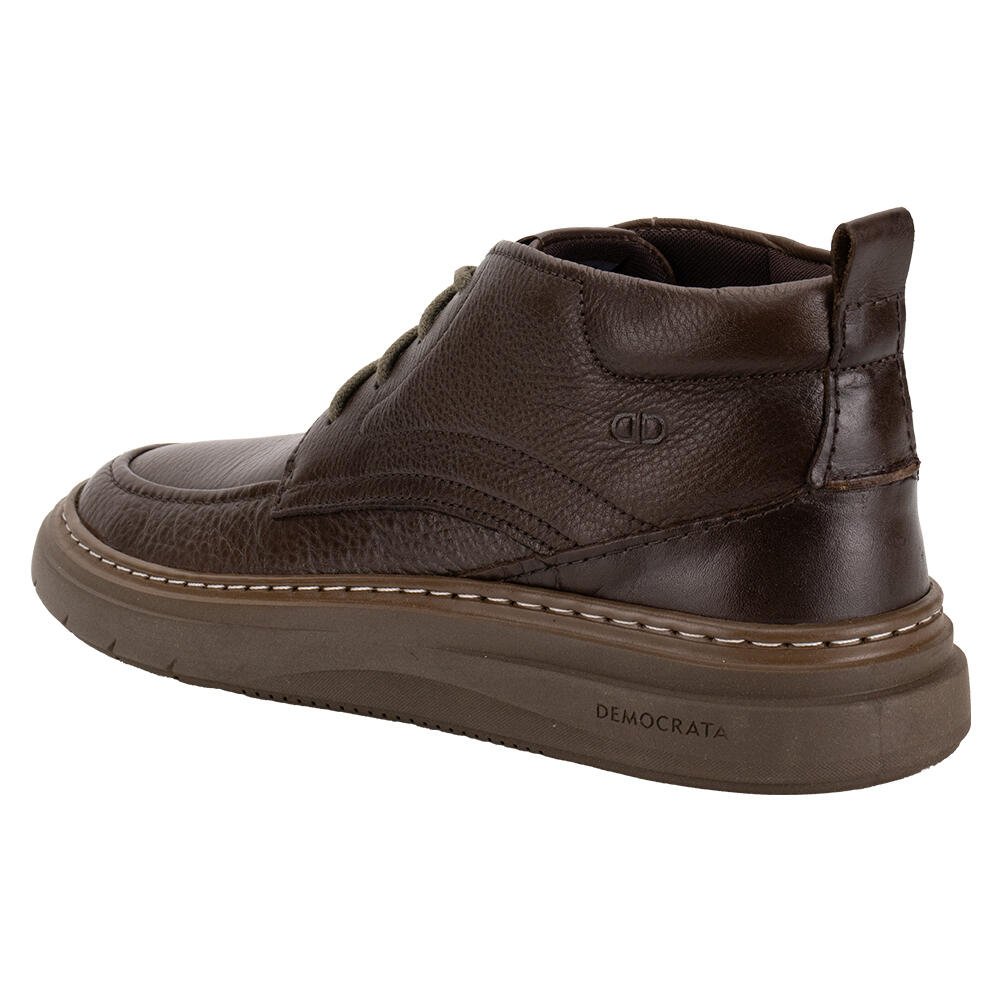BOTA MASCULINA GRID DEMOCRATA 240001 Marrom 3