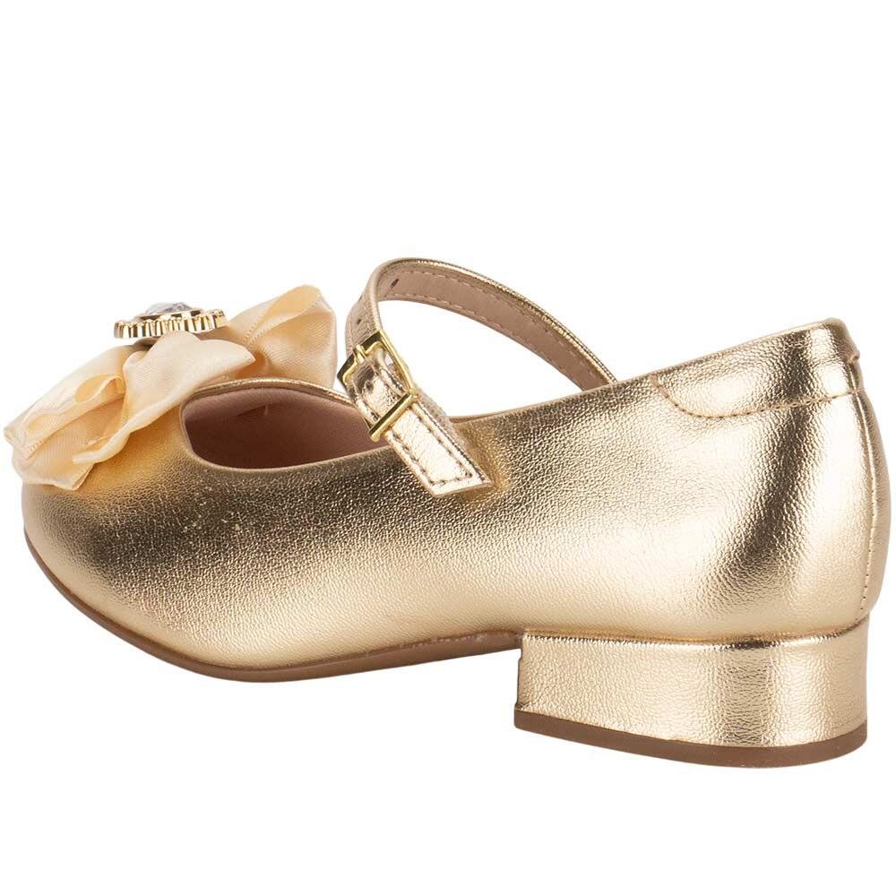 SAPATO INFANTIL MOLEKINHA 2528126 Dourado 3