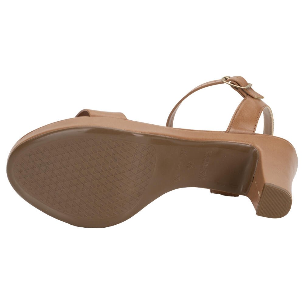 SANDÁLIA FEMININA MEIA PATA VIA UNO 411004 Marrom 4