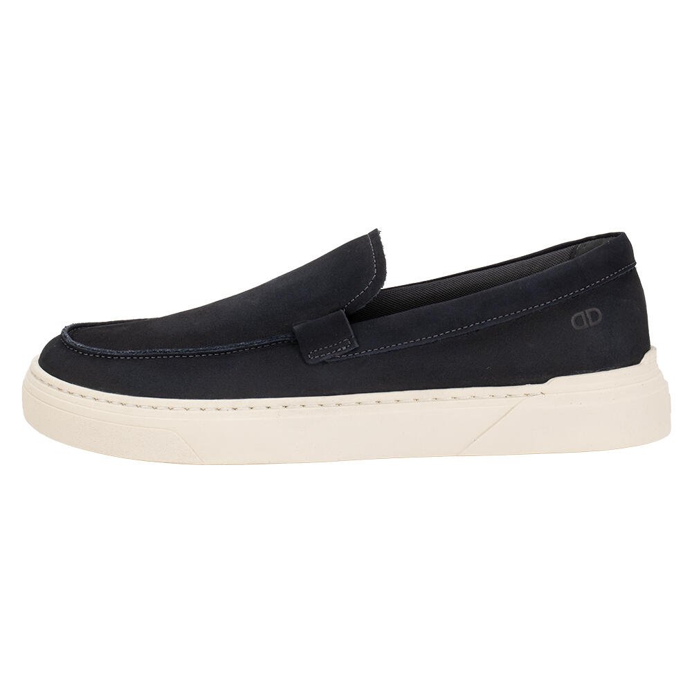 MOCASSIM MASCULINO BILL SLIP ON DEMOCRATA 240904 Azul Marinho 2