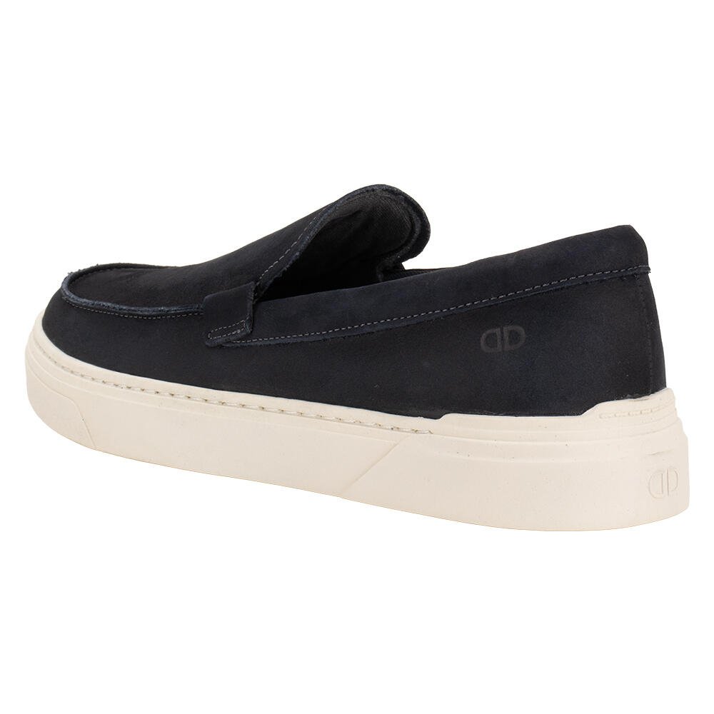 MOCASSIM MASCULINO BILL SLIP ON DEMOCRATA 240904 Azul Marinho 3