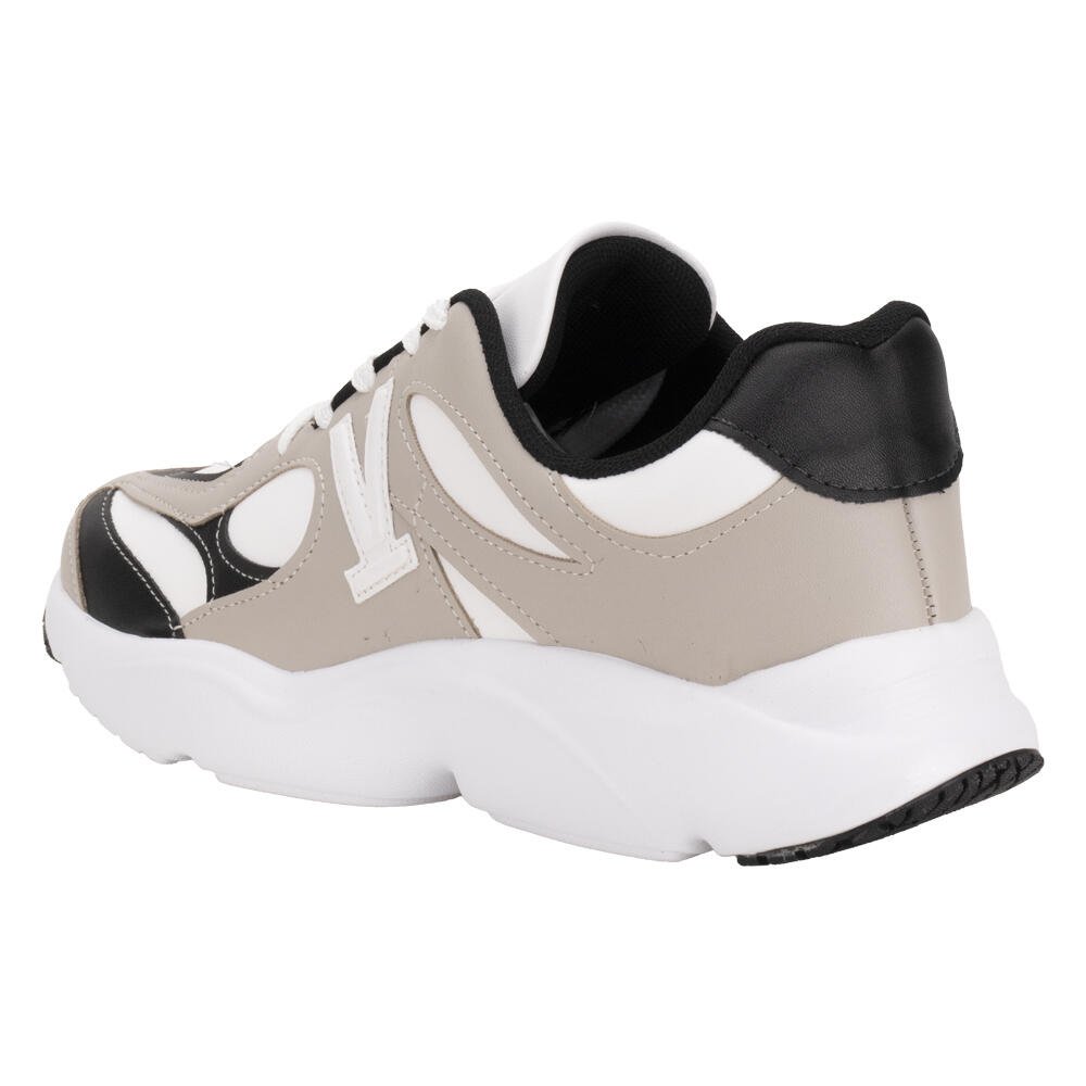 TÊNIS FEMININO CHUNKY VIZZANO 1440110 Branco/Preto 3