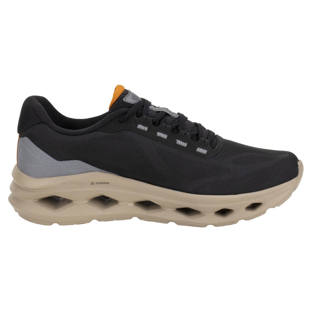 TÊNIS MASCULINO ELEVADO OLYMPIKUS 43353470 Preto/Bege 4