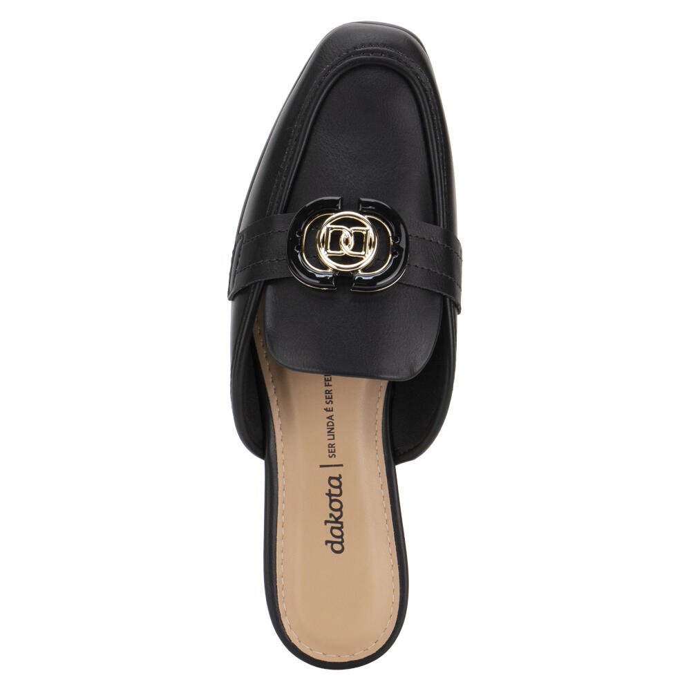 SAPATO FEMININO MULE DAKOTA D0942 Preto 5
