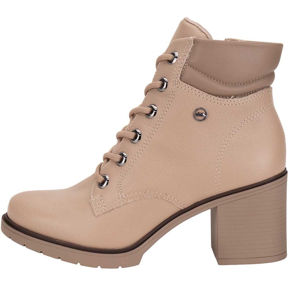 BOTA FEMININA COTURNO DAKOTA D0391 Bege 2