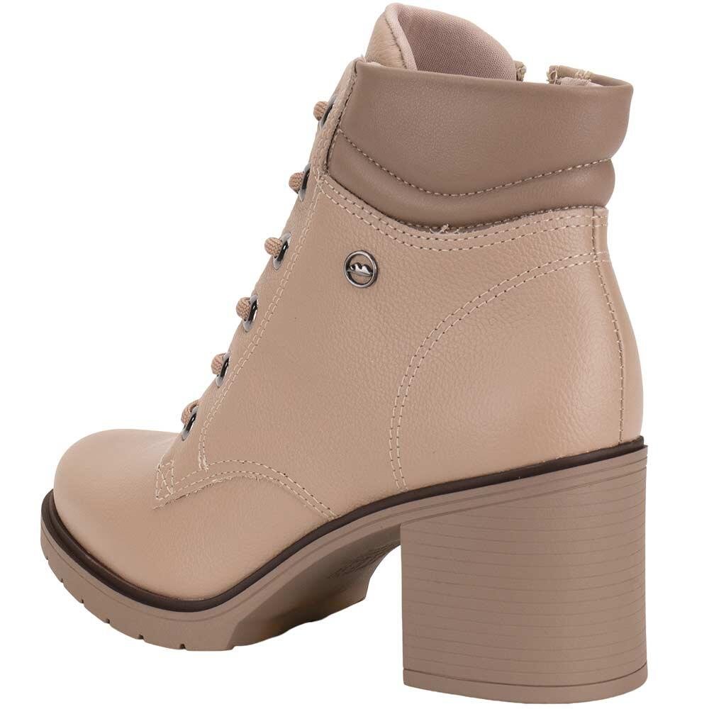 BOTA FEMININA COTURNO DAKOTA D0391 Bege 3