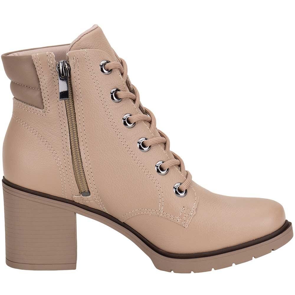 BOTA FEMININA COTURNO DAKOTA D0391 Bege 5