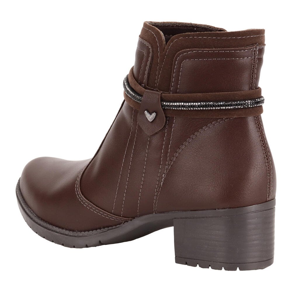 BOTA FEMININA CANO BAIXO MISSISSIPI MI853 Marrom 3