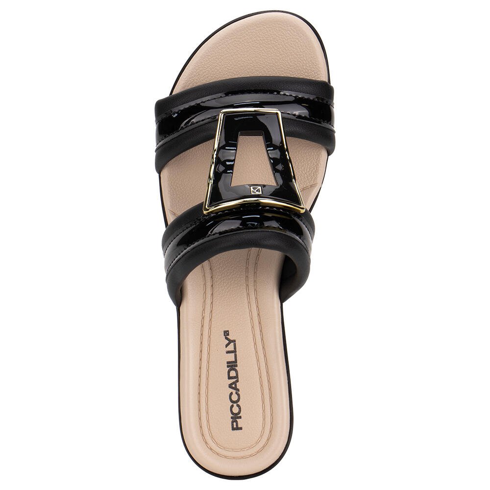 TAMANCO FEMININO ANABELA PICCADILLY 500407 Preto 5