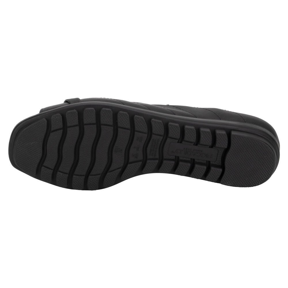 PEEP TOE FEMININO ANABELA PICCADILLY 112005 Preto 4