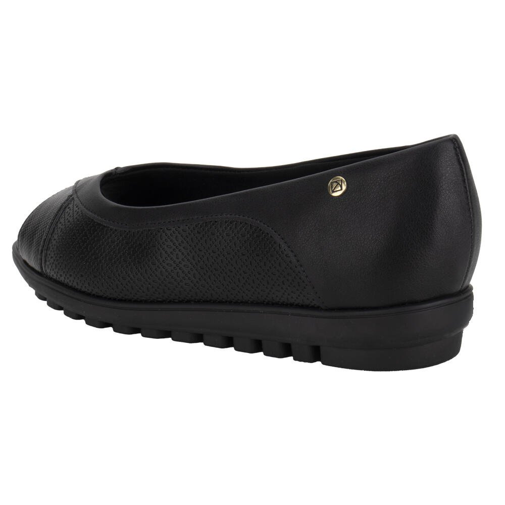 PEEP TOE FEMININO ANABELA PICCADILLY 112009 Preto 3