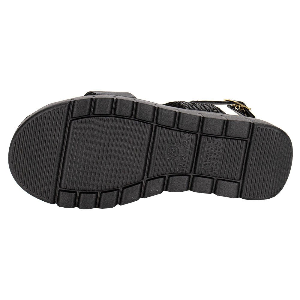 SANDÁLIA FEMININA ANABELA MOLECA 5536110 Preto 4