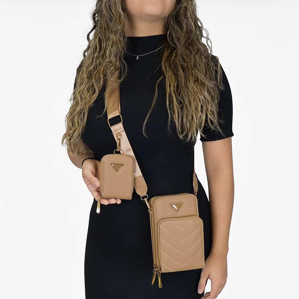 BOLSA FEMININA TRANSVERSAL H.E H2019 Marfim 2