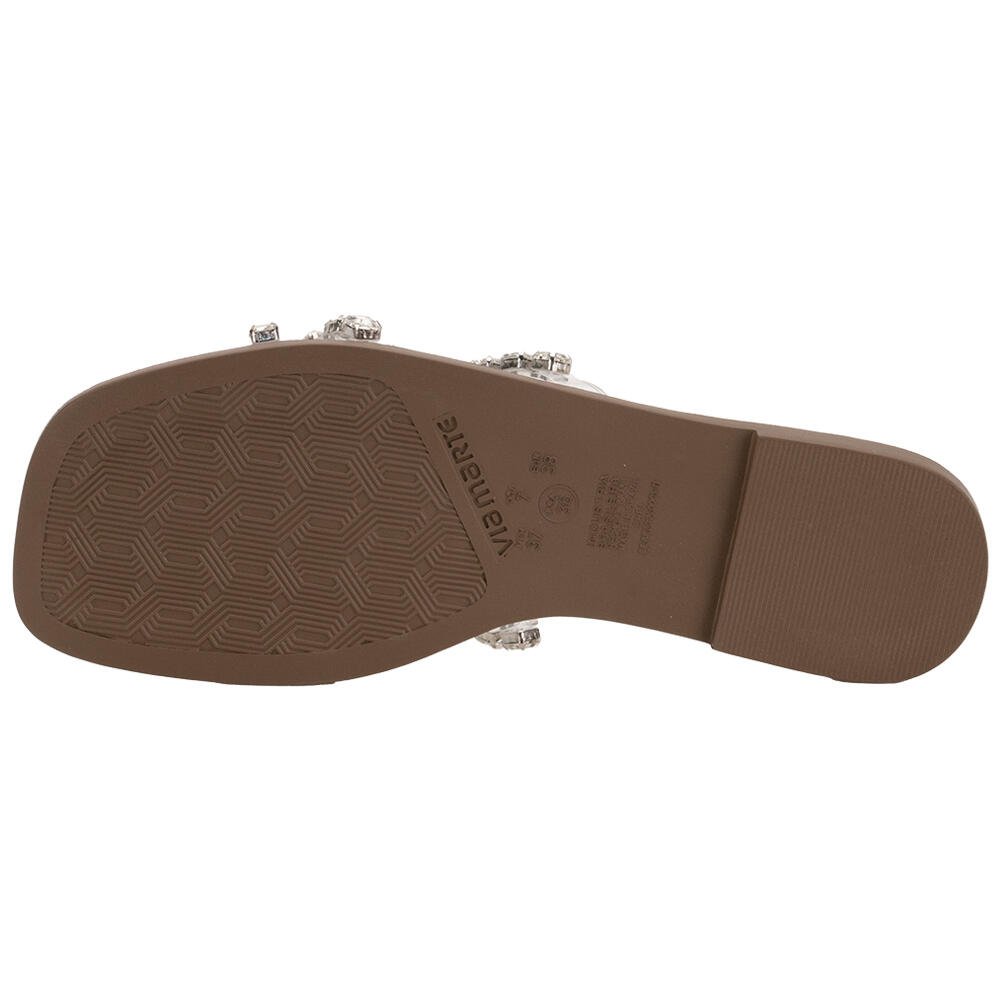 TAMANCO FEMININO FLAT VIA MARTE 291008 Prata 5