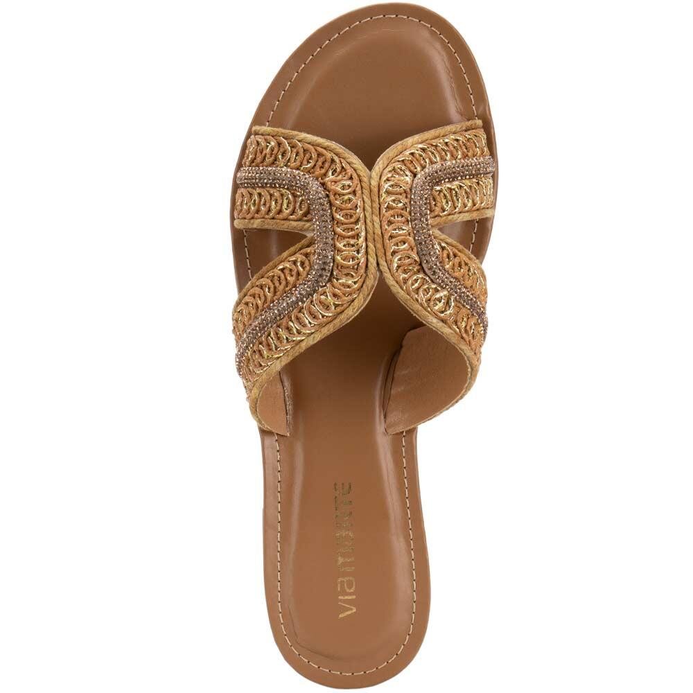 TAMANCO FEMININO FLAT VIA MARTE 308001 Bege 5