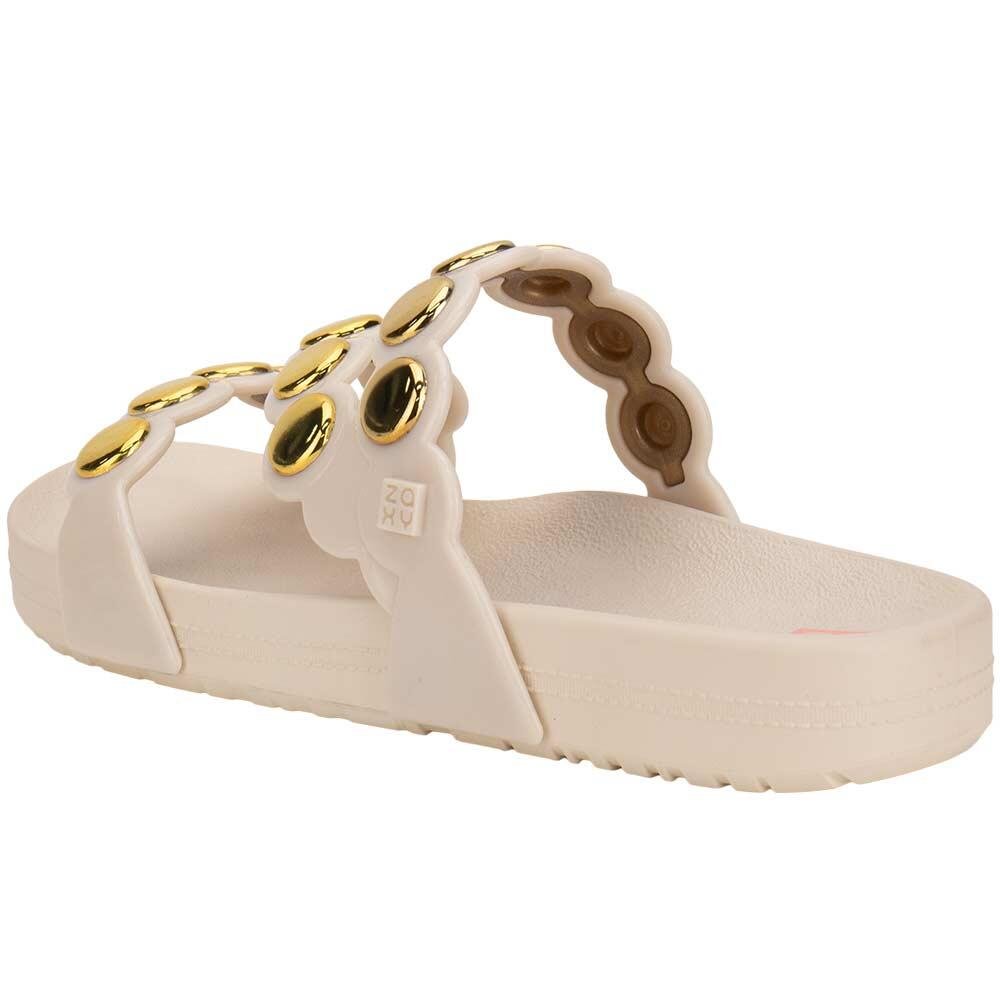 TAMANCO FEMININO FLAT SPOT ZAXY 1106398 Bege 3