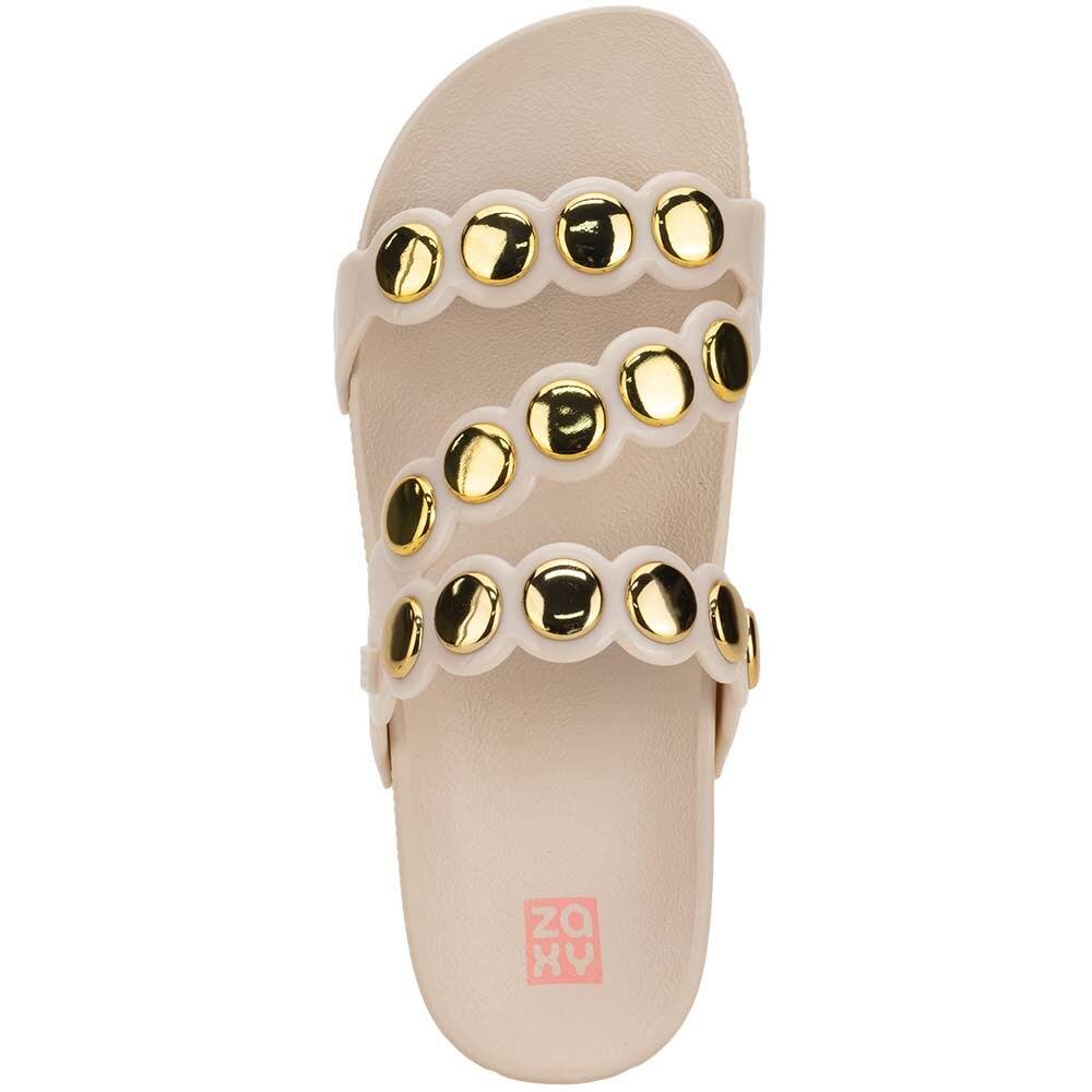 TAMANCO FEMININO FLAT SPOT ZAXY 1106398 Bege 5