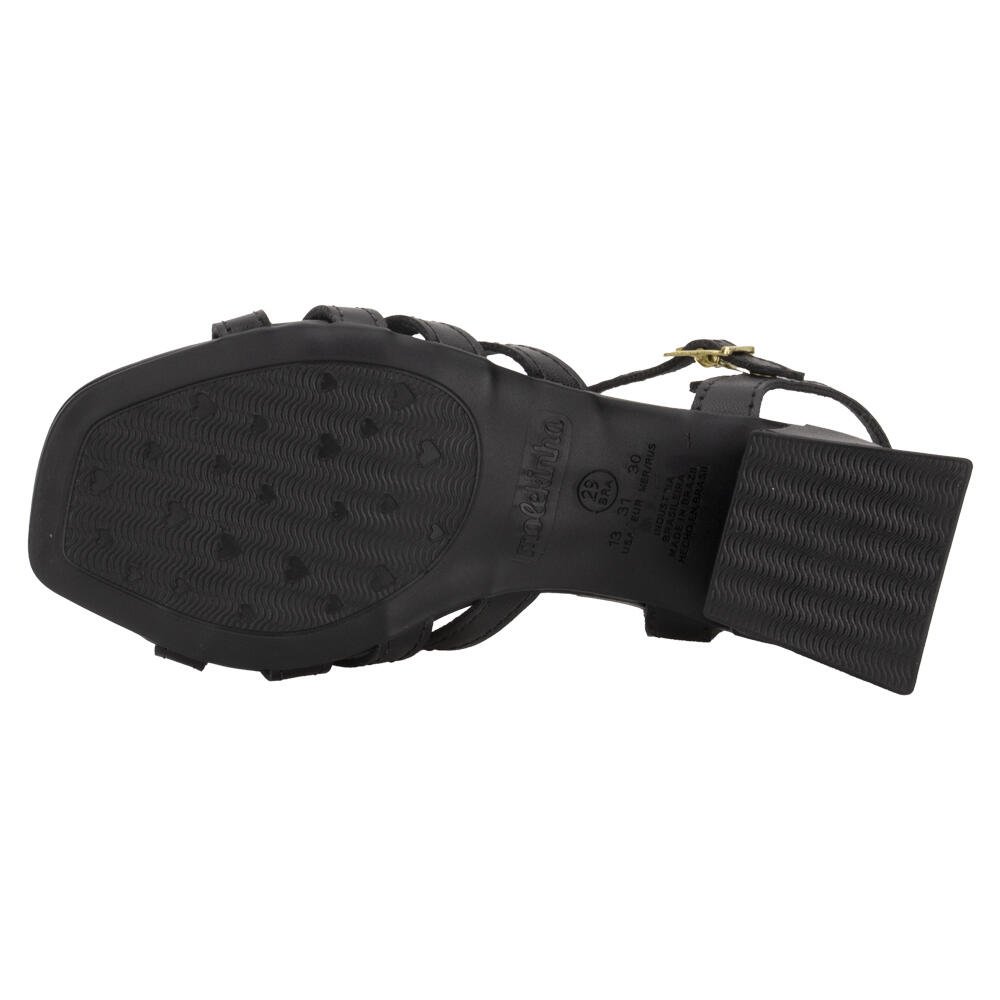 SANDÁLIA INFANTIL MOLEKINHA 2347134 Preto 4