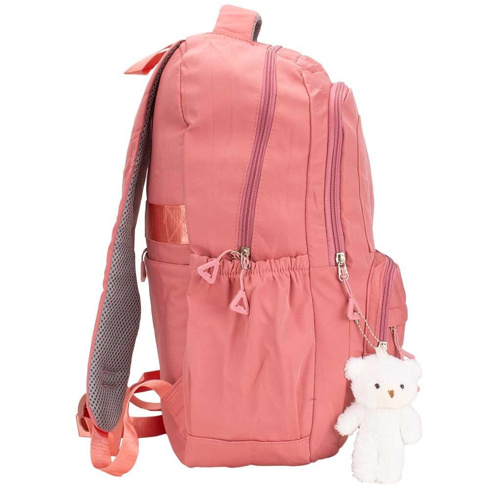 MOCHILA FEMININA ARARA DOURADA RY66136 Salmão 3