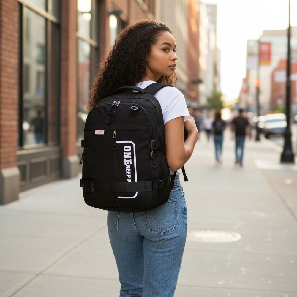 MOCHILA FEMININA ARARA DOURADA RY66163 Bege 2